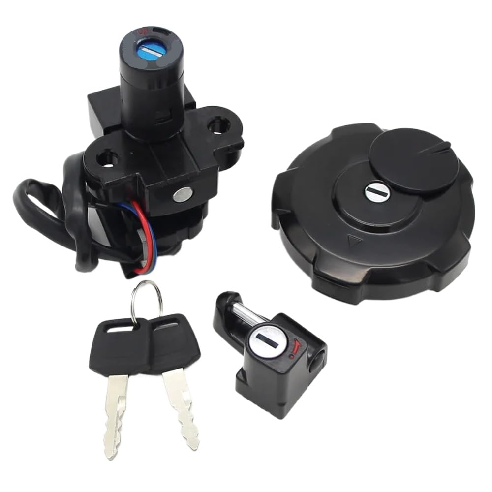 Motorradzündungsschalter Sitzverriegelungsschlüssel Kraftstoffkappe kompatibel mit XR650 XR650L 1993 1994 1995-2018 Ersatzteile 35010-My6-L40 35010-My6-680 Motorradzündungsschalter Sitzverriegelungsschlüssel Kraftstoffkappe kompatibel mit XR650 XR650L 1993 1994 1995-2018 Ersatzteile 35010-My6-L40 35010-My6-680 von IJOSADON