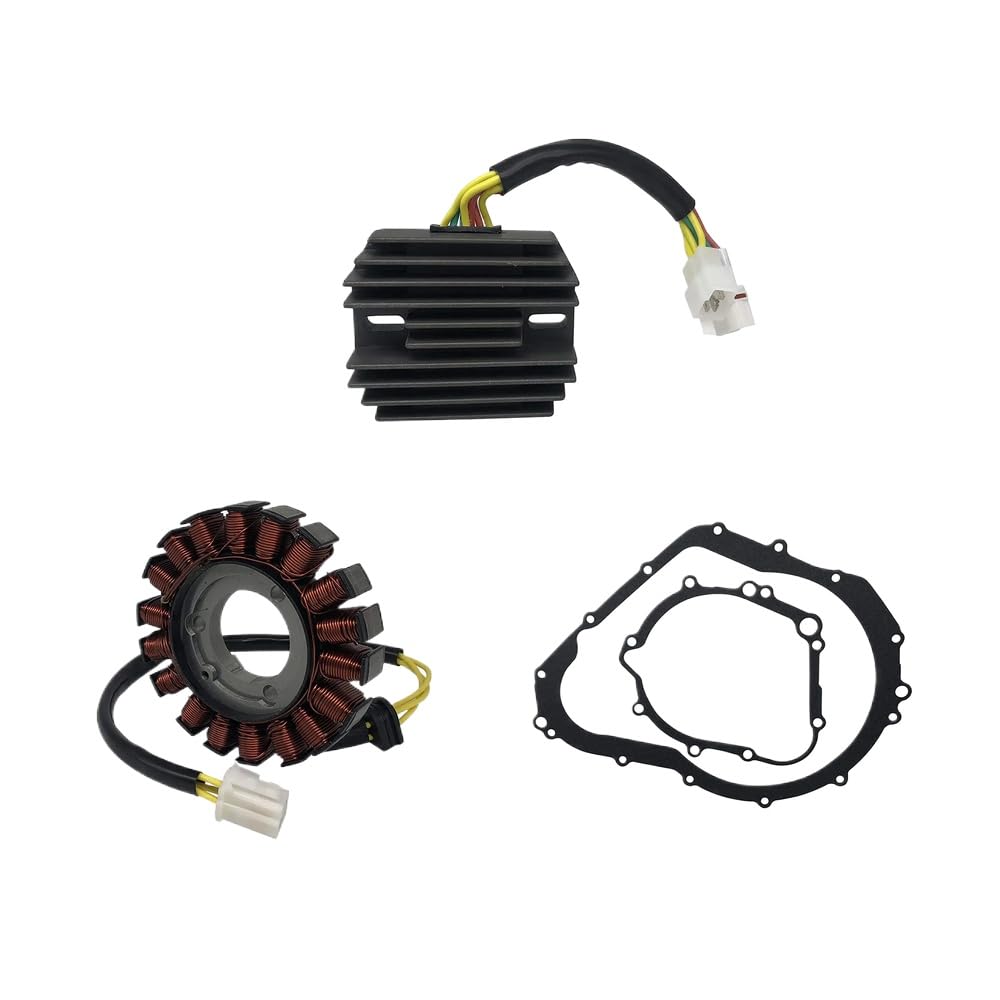 Statorregler-Gleichrichter und Dichtung Kompatibel mit kompatible GSXR600 GSXR750 GSX-R600 GSX-R750 Modelle 2006 bis 2019 Ersatzteile 31401-01H00 Statorregler-Gleichrichter und Dichtung Kompatibel mit kompatible GSXR600 GSXR750 GSX-R600 GSX-R750 Modelle 2006 bis 2019 Ersatzteile 31401-01H00 von IJOSADON