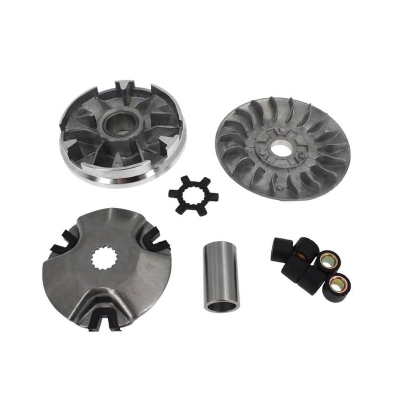 Variator-Kit mit 5G-Rollengewichten Kompatibel mit die kompatible Verwendung mit Jog 90 4dm 90 2-Takt 1PE50qmf Moped 15 Splines von IJOSADON