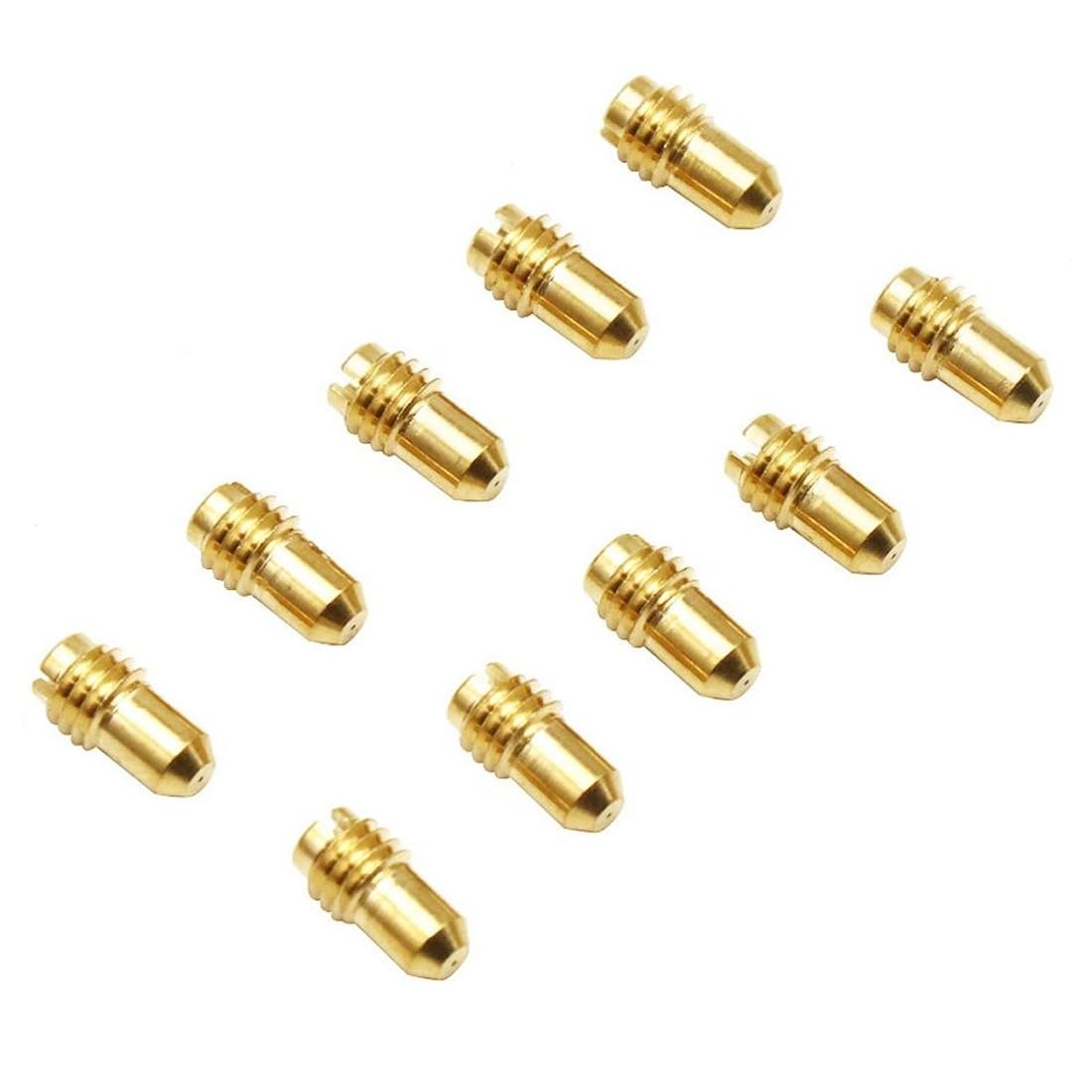 IKOPFLN 10 Stück vergaser düsen M5,#30-52 Messing Vergaserdüsen Für 1488 Dellorto PHBD MAMB UAUB PHBG Leerlaufdüse M5 Thread für Roller Motorrad Schaltmoped IKOPFLN 10 Stück vergaser düsen M5,#30-52 Messing Vergaserdüsen Für 1488 Dellorto PHBD MAMB UAUB PHBG Leerlaufdüse M5 Thread für Roller Motorrad Schaltmoped von IKOPFLN