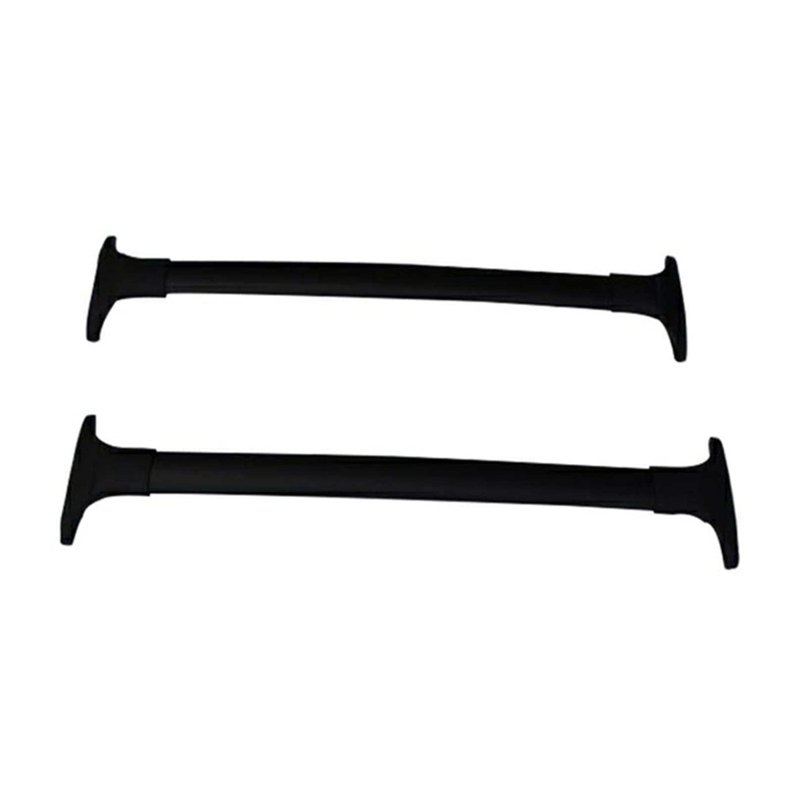 2-teilige Dachträger kompatibel for BYD Yuan Build Your Dreams Yuan Seitenträger aus Aluminiumlegierung, Querschienen, Dachgepäckträger, CUV, SUV, LED(Black) von IKQSVKQR