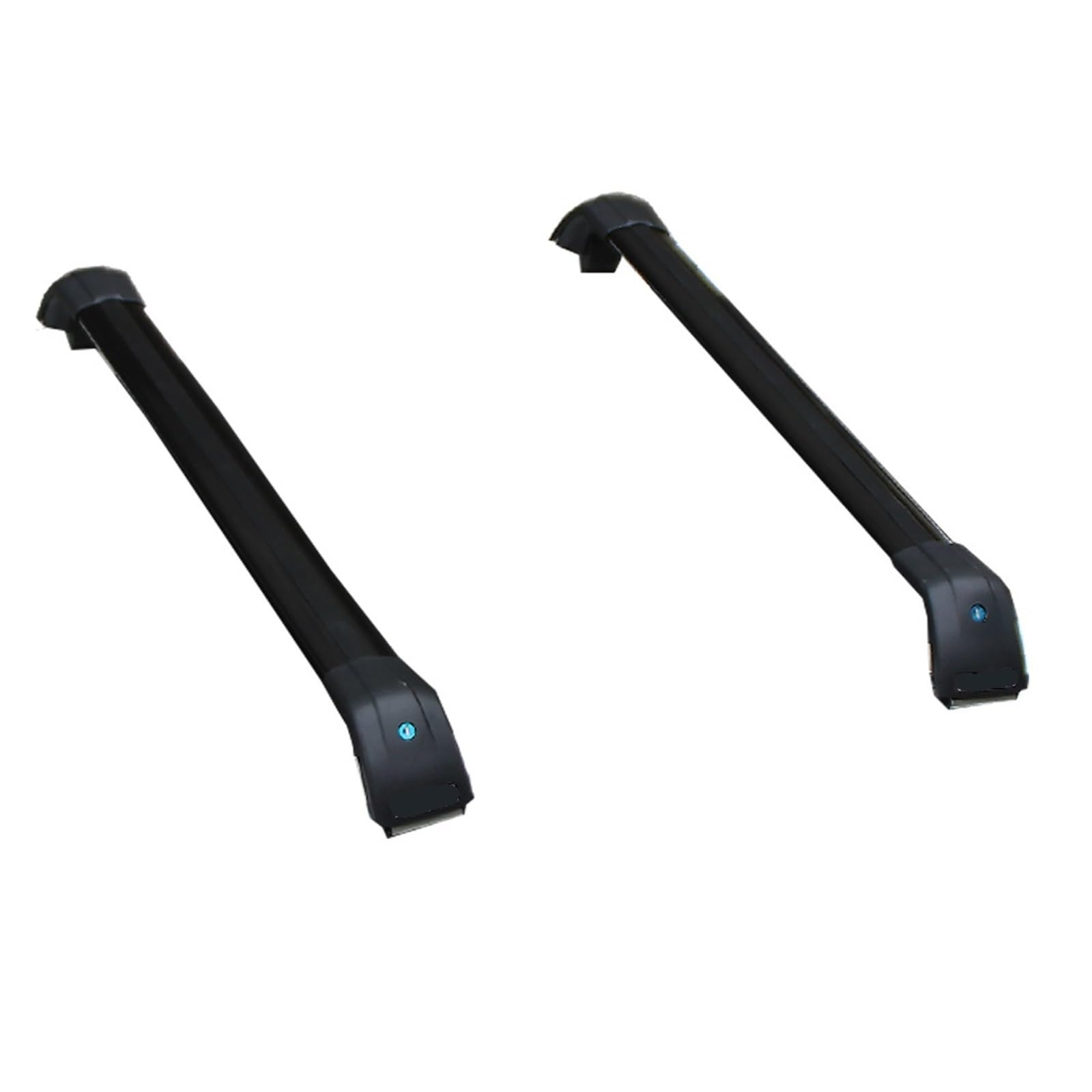2-teilige Dachträger kompatibel for Chery Exeed TXL 5-Türer 2020–2023, Seitenträger aus Aluminiumlegierung, Querschienen, Dachgepäckträger(Black) von IKQSVKQR
