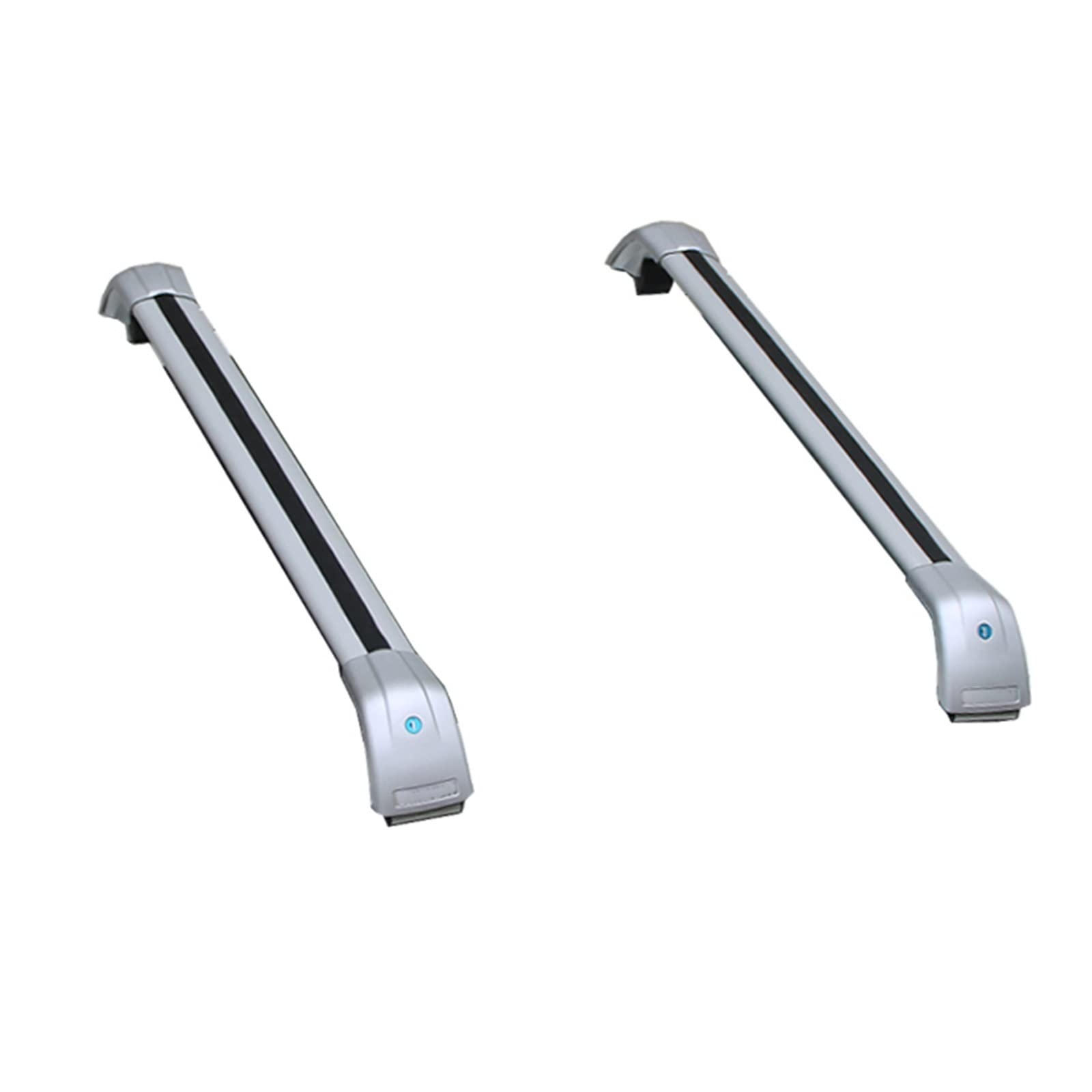 2-teilige Dachträger kompatibel for Chery Exeed TXL 5-Türer 2020–2023, Seitenträger aus Aluminiumlegierung, Querschienen, Dachgepäckträger(Silver) von IKQSVKQR