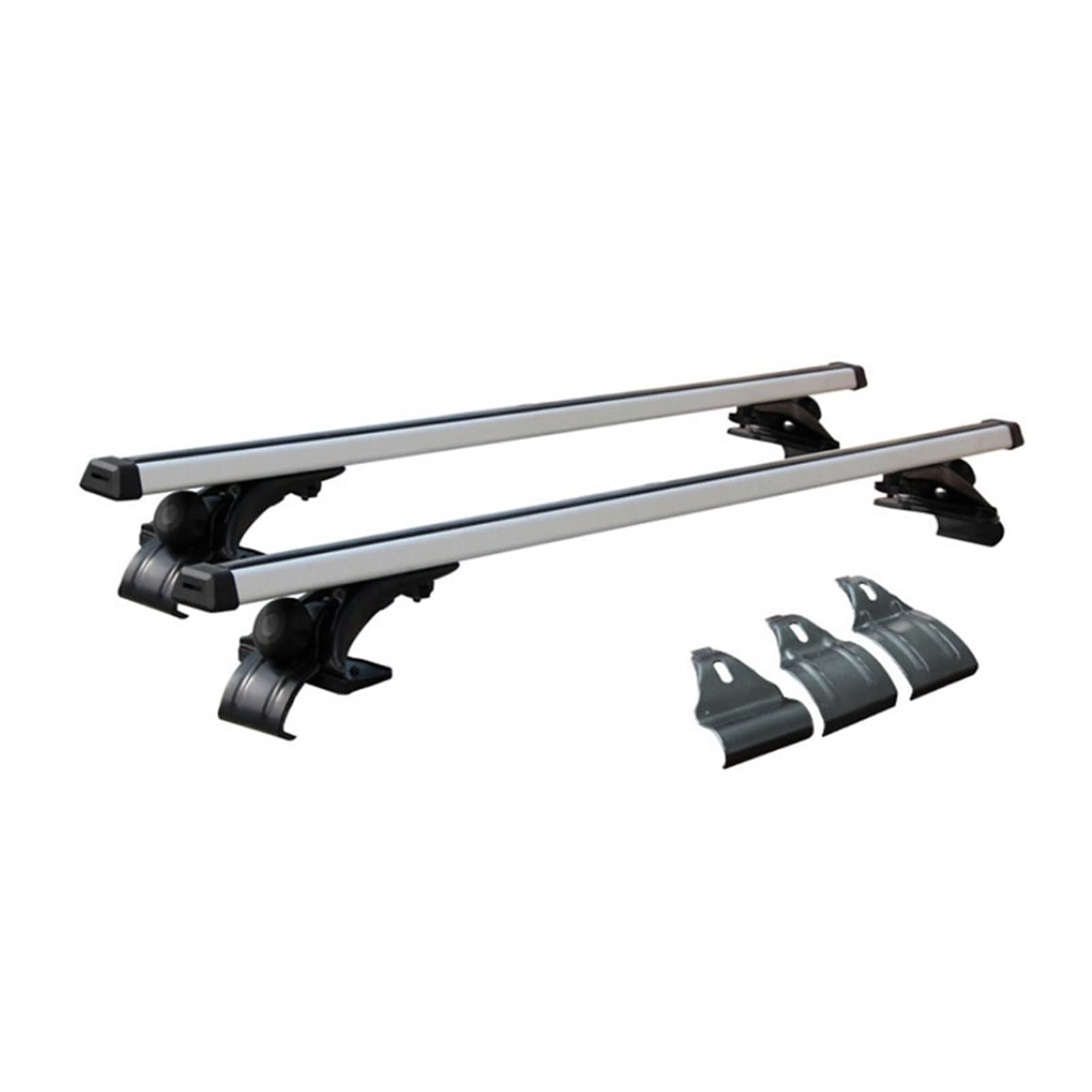 2 x Universal 120 cm Autodach Querträger kompatibel mit Gepäckträger Fahrradträger Frachtkorb von IKQSVKQR