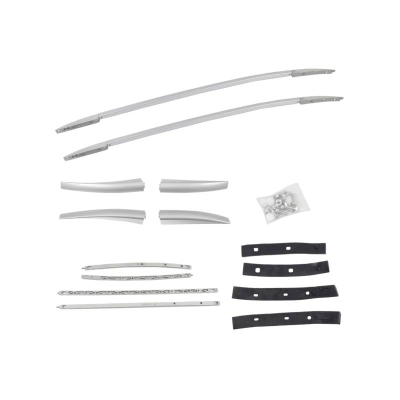 Autozubehör Kompatibel for Nissan Qashqai 2016-2021 Dachträgerkorb Obere Schiene Querstrebe Gepäckträger 1 Satz Außenteile von IKQSVKQR