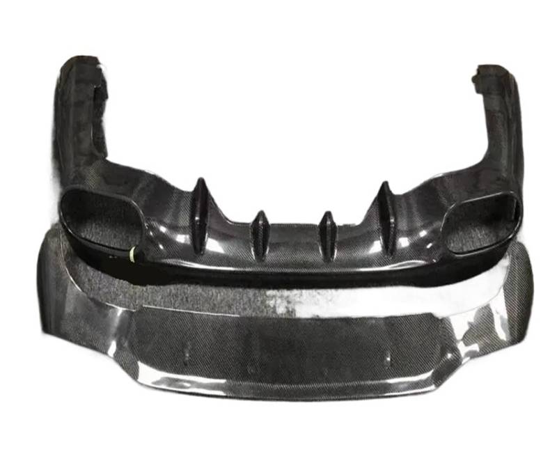 Carbon Fiber Auto Heckspoiler Lip Splitter Diffusor Mit Auspuff Tipps Kompatibel for Benz W118 CLA260 CLA35 45 AMG 2020 2021 2022 von IKQSVKQR