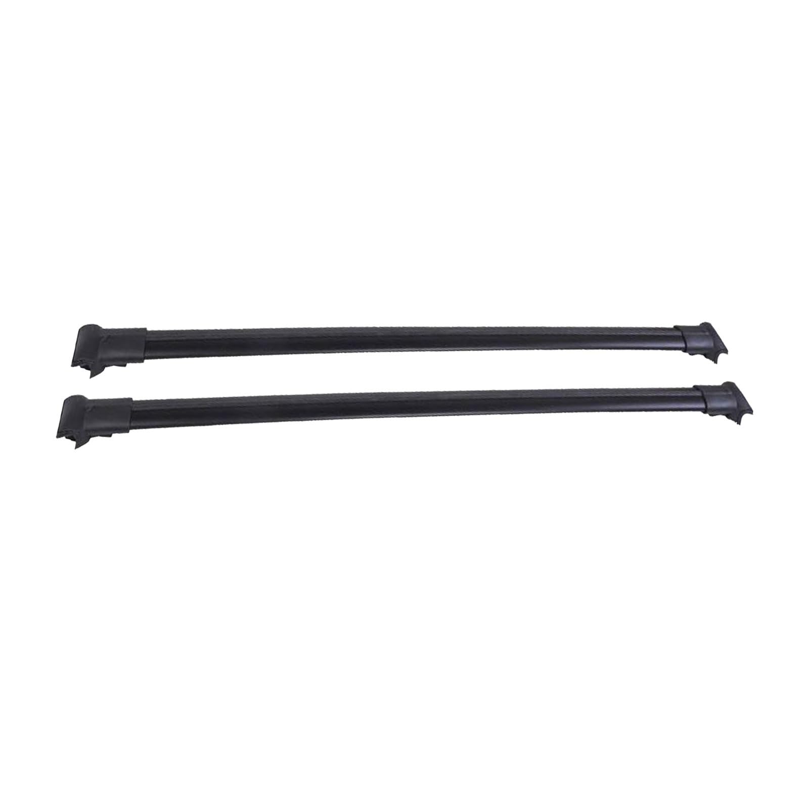 Kompatibel for Dacia Duster (HS) SUV 2014–2017 auf Aluminiumlegierung, Querträger, Autodachträger, Gepäckträger, Querträger(MPE Black) von IKQSVKQR