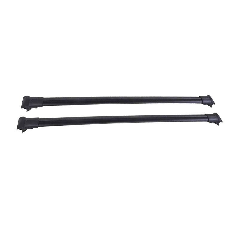 Kompatibel for Dacia Duster (HS) SUV 2014–2017 auf Aluminiumlegierung, Querträger, Autodachträger, Gepäckträger, Querträger(MPE Black) von IKQSVKQR