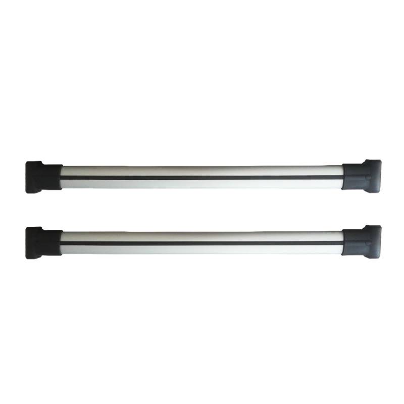 Kompatibel for Dacia Duster (HS) SUV 2014–2017 auf Aluminiumlegierung, Querträger, Autodachträger, Gepäckträger, Querträger(Silver) von IKQSVKQR