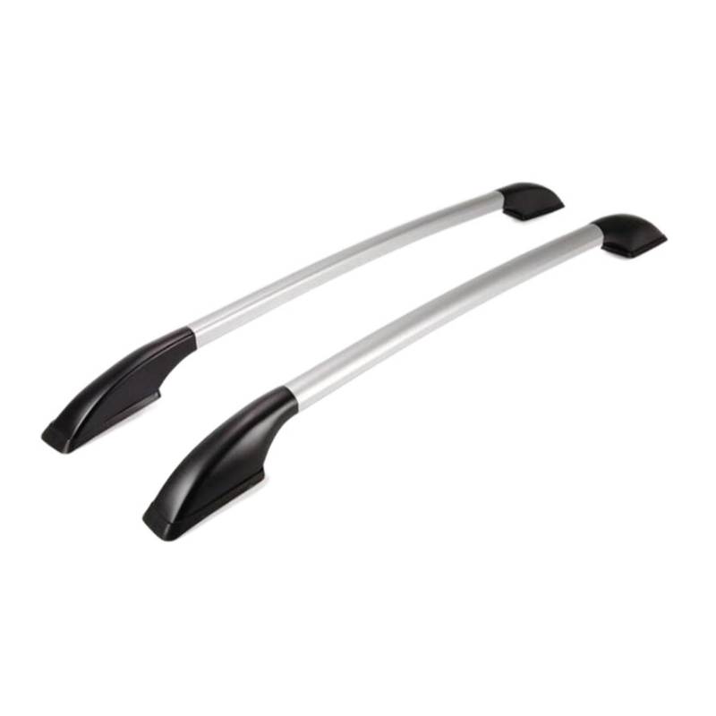 Kompatibel for Nissan Qashqai Autodachträger Gepäckträgerstange Autozubehör for Qashqai 2008 2009 2010 2011 2012 2013 2014 2017(Silver and Black) von IKQSVKQR