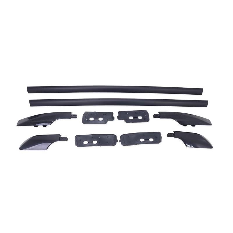 Kompatibel for Toyota-RAV4 RAV 4 2006 2007 2008 2009 2010 Aluminiumlegierung Schwarzer Dachgepäckträger mit Schrauben Dachgepäckträger Gepäckhalter von IKQSVKQR