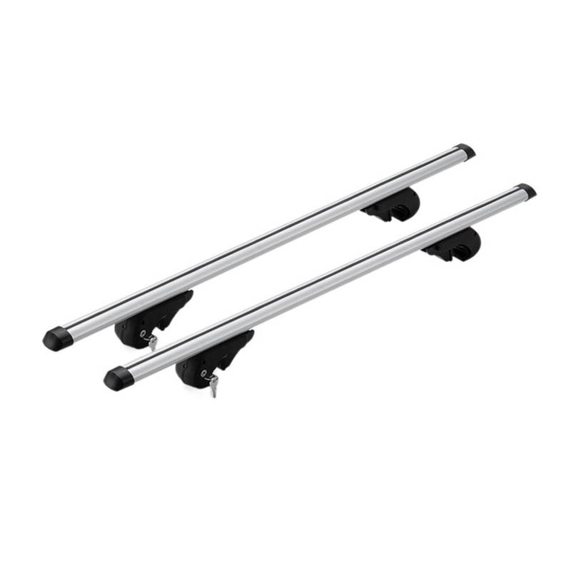 Querträger Dachträger Kompatibel for Jeep-Kompass 2020-2023 Fracht Träger Gepäck Bar Silber Rack Schienen von IKQSVKQR