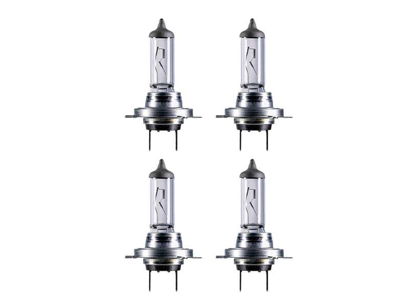 ILODA 4x repstar H7 +50% 12V 55W PX26d Halogen Glühbirnen Scheinwerferlampen Faltschachtel von ILODA