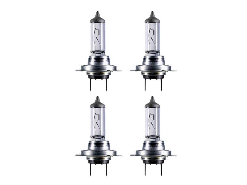 4x cartechnic H7 12V 55W PX26d Halogen Glühbirnen Lampen Scheinwerferlampen Faltschachtel von ILODA