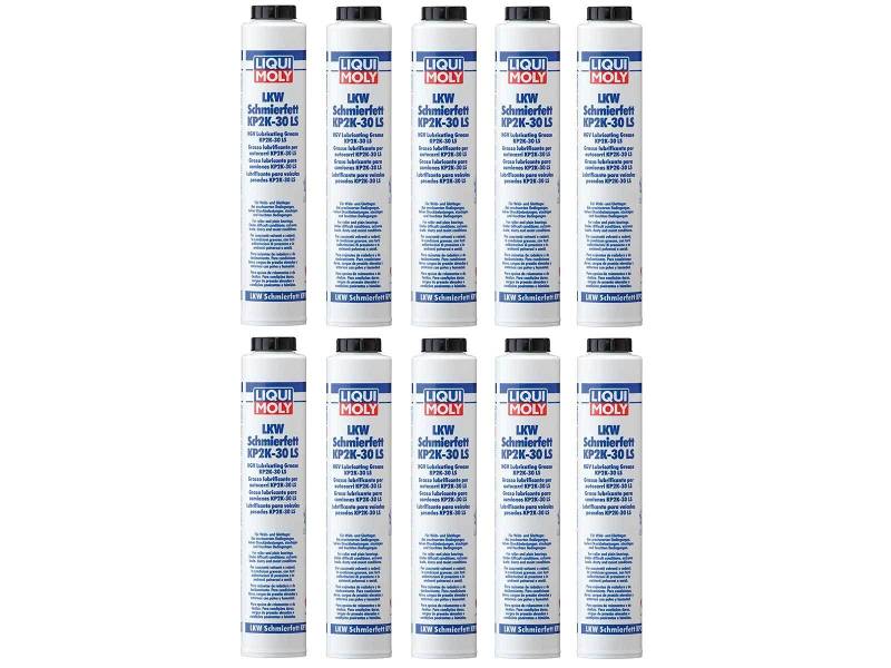 ILODA 10x Original Liqui Moly 400g LKW Schmierfett KP2K -30 Lube Shuttle 3347 von ILODA