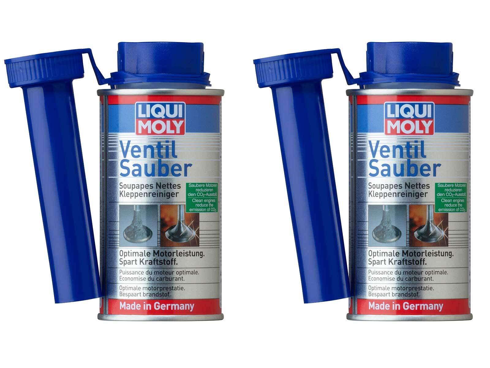 ILODA 2X Original Liqui Moly 150ml Ventil Sauber Reiniger Benzin-Additiv Schutz 1014 von ILODA