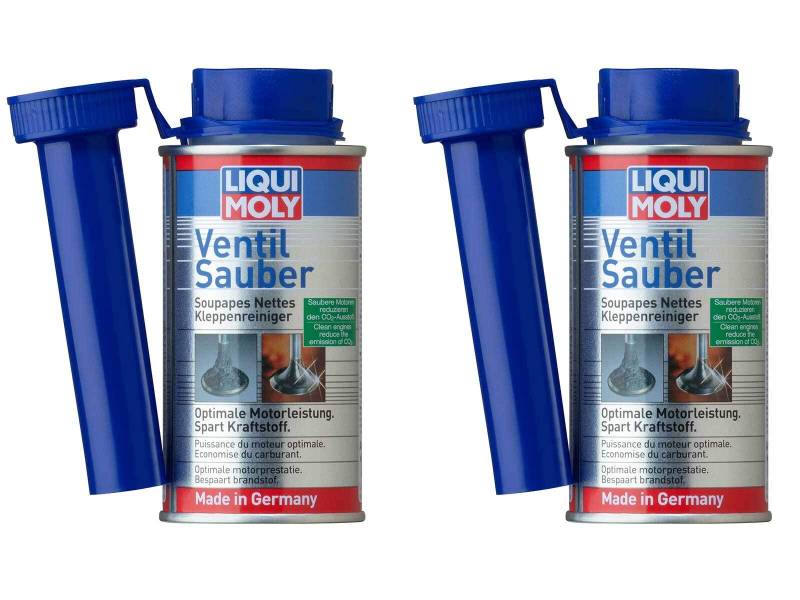 ILODA 2X Original Liqui Moly 150ml Ventil Sauber Reiniger Benzin-Additiv Schutz 1014 von ILODA