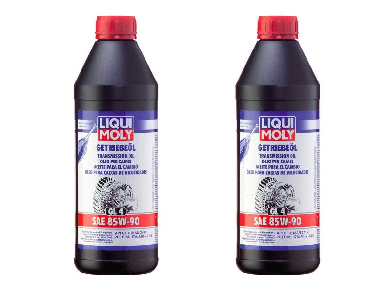 ILODA 2X Original Liqui Moly 1L Getriebeöl (GL4) Gear Oil Öl SAE 85W-90 Art.1030 von ILODA