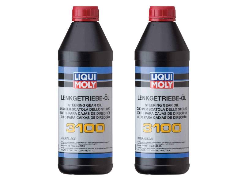 ILODA 2X Original Liqui Moly 1L Lenkgetriebeöl Gear Oil Oil Öl 3100 1145 von ILODA