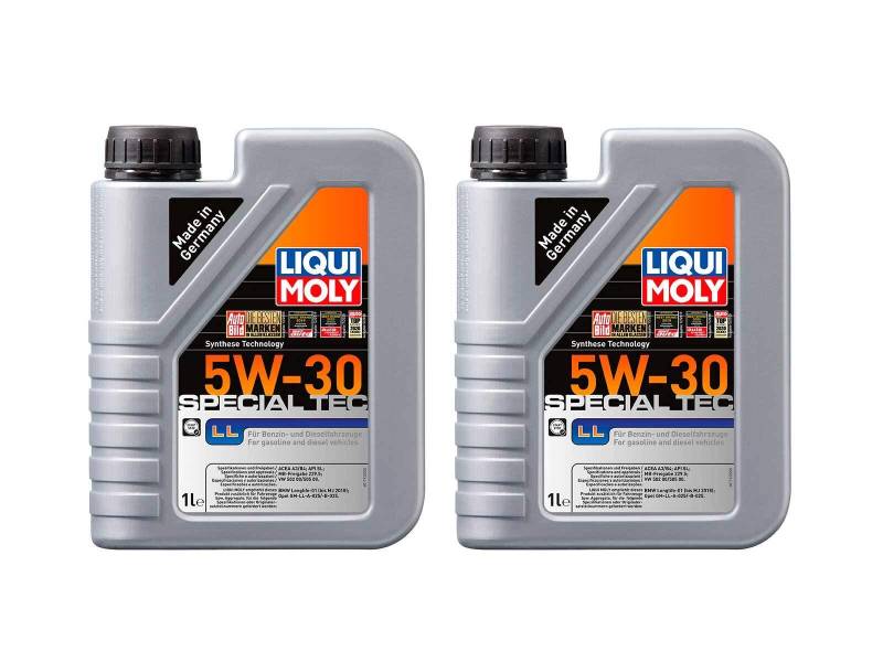 ILODA 2X Original Liqui Moly 1L Special Tec LL 5W-30 Motoröl Motorenöl Öl Oil 1192 von ILODA