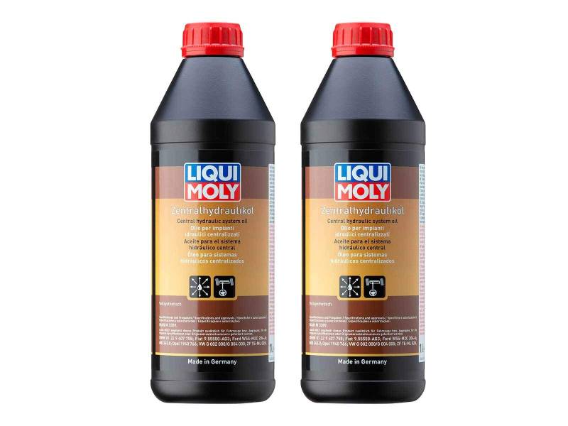 ILODA 2X Original Liqui Moly 1L Zentralhydraulik-Öl Hydrauliköl Öl Oil 1127 von ILODA