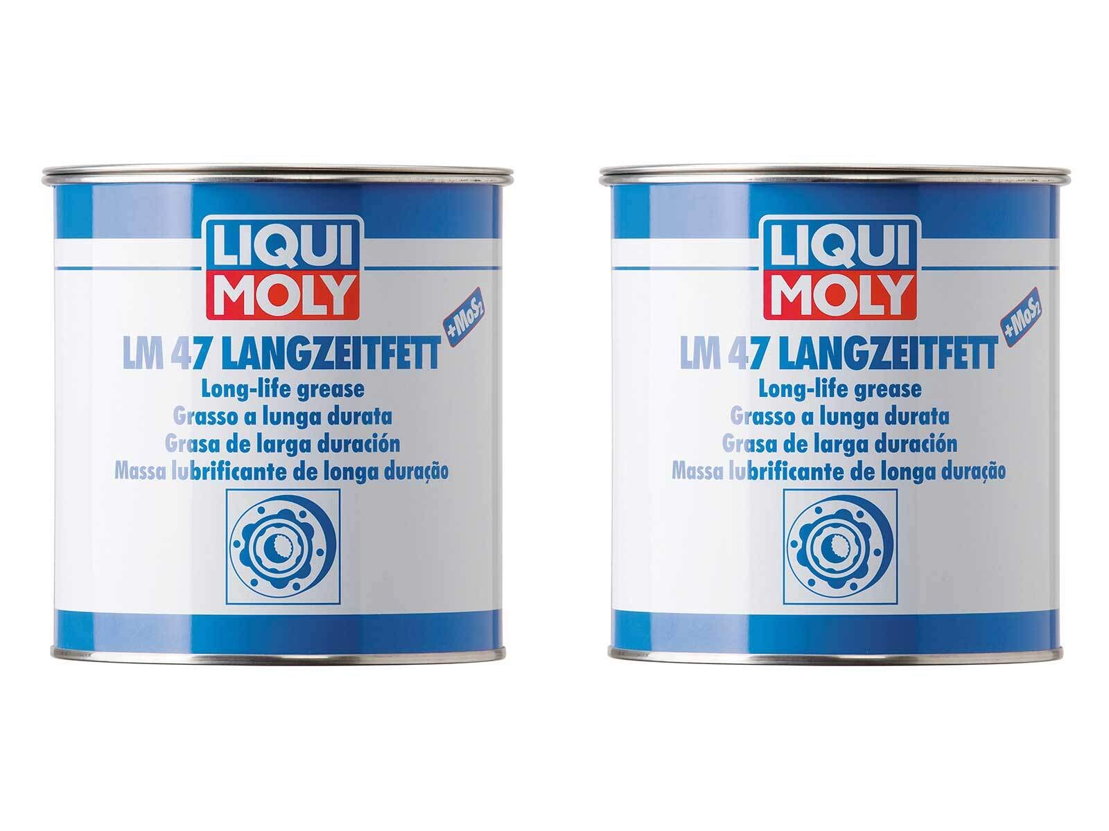 ILODA 2X Original Liqui Moly 1kg LM 47 Langzeitfett + MoS2 Universalfett Spezial 3530 von ILODA