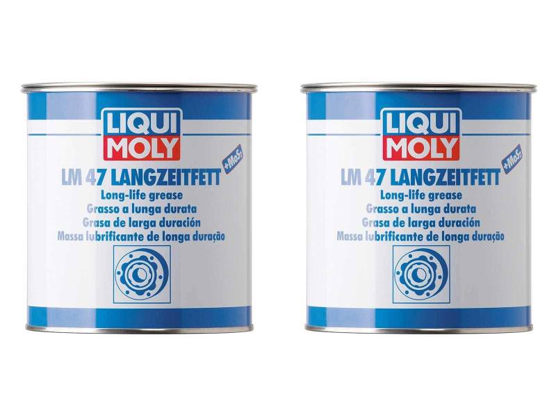 ILODA 2X Original Liqui Moly 1kg LM 47 Langzeitfett + MoS2 Universalfett Spezial 3530 von ILODA