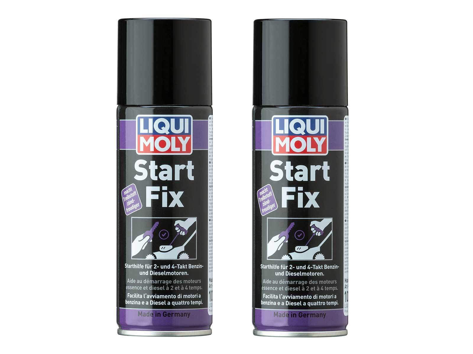 ILODA 2X Original Liqui Moly 200ml Start Fix Start-Hilfe Kalt-Start Spray 1085 von ILODA