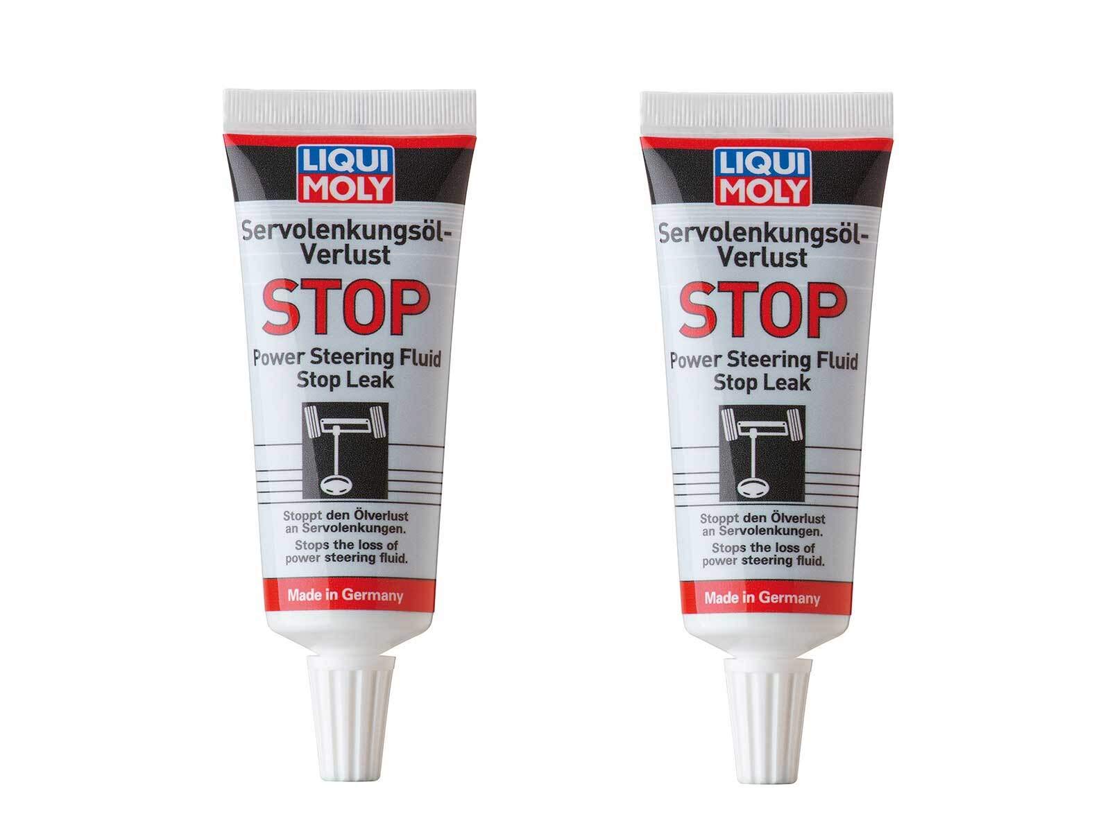 ILODA 2X Original Liqui Moly 35ml Servolenkungsöl-Verlust Stop Oil Leak Stop1099 von ILODA