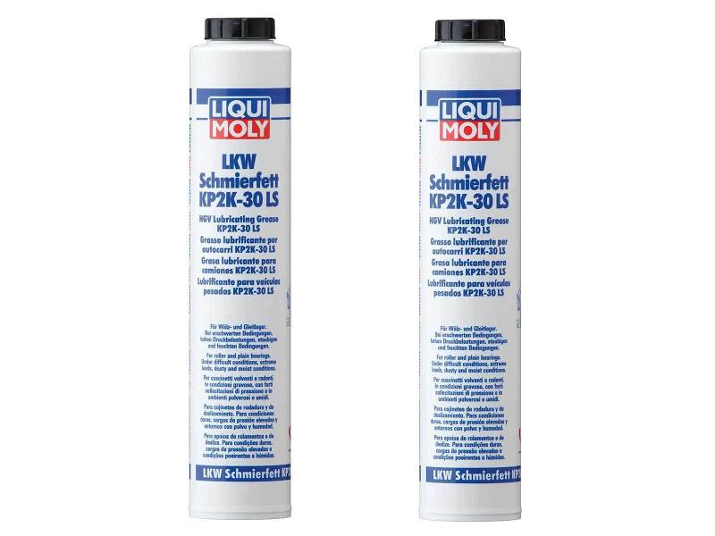 ILODA 2X Original Liqui Moly 400g LKW Schmierfett KP2K -30 Lube Shuttle 3347 von ILODA