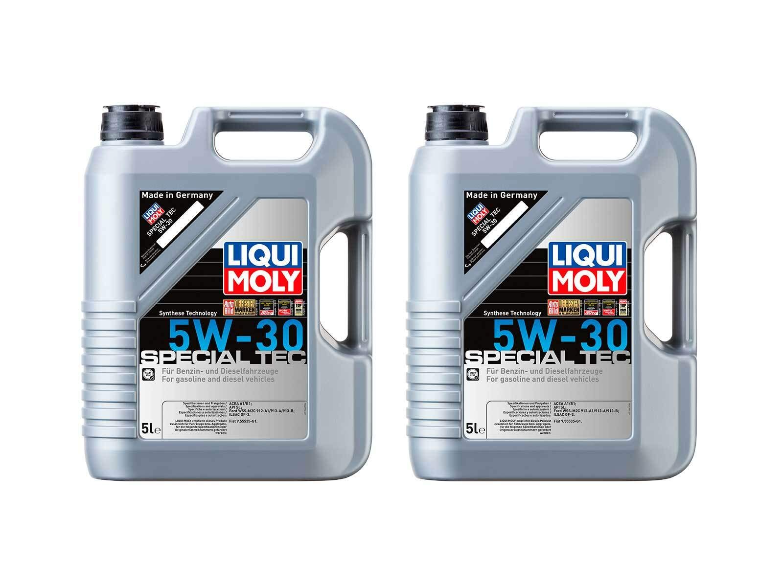ILODA 2X Original Liqui Moly 5L Special Tec 5W-30 Motoröl Motorenöl Öl Oil 1164 ILODA 2X Original Liqui Moly 5L Special Tec 5W-30 Motoröl Motorenöl Öl Oil 1164 von ILODA