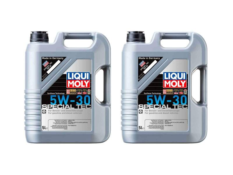 ILODA 2X Original Liqui Moly 5L Special Tec 5W-30 Motoröl Motorenöl Öl Oil 1164 von ILODA