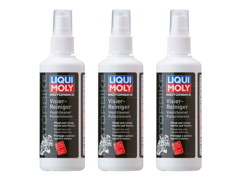 ILODA 3X Original Liqui Moly 100ml Motorbike Helm Visierreiniger Visor Cleaner 1571 von ILODA