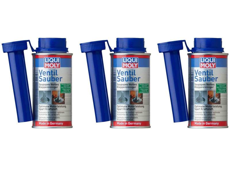 ILODA 3X Original Liqui Moly 150ml Ventil Sauber Reiniger Benzin-Additiv Schutz 1014 von ILODA