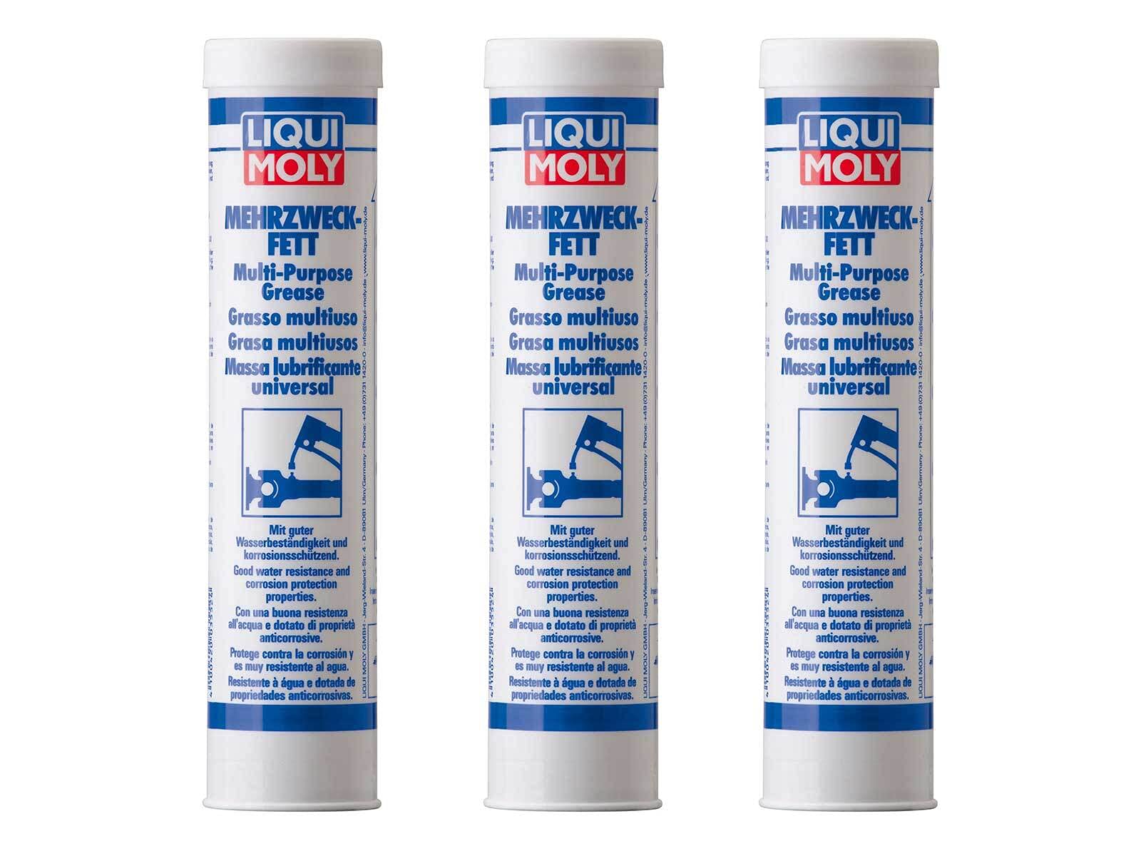 ILODA 3X Original Liqui Moly 400g Mehrzweckfett Lithiumseifenfett Langzeitschmierung von ILODA