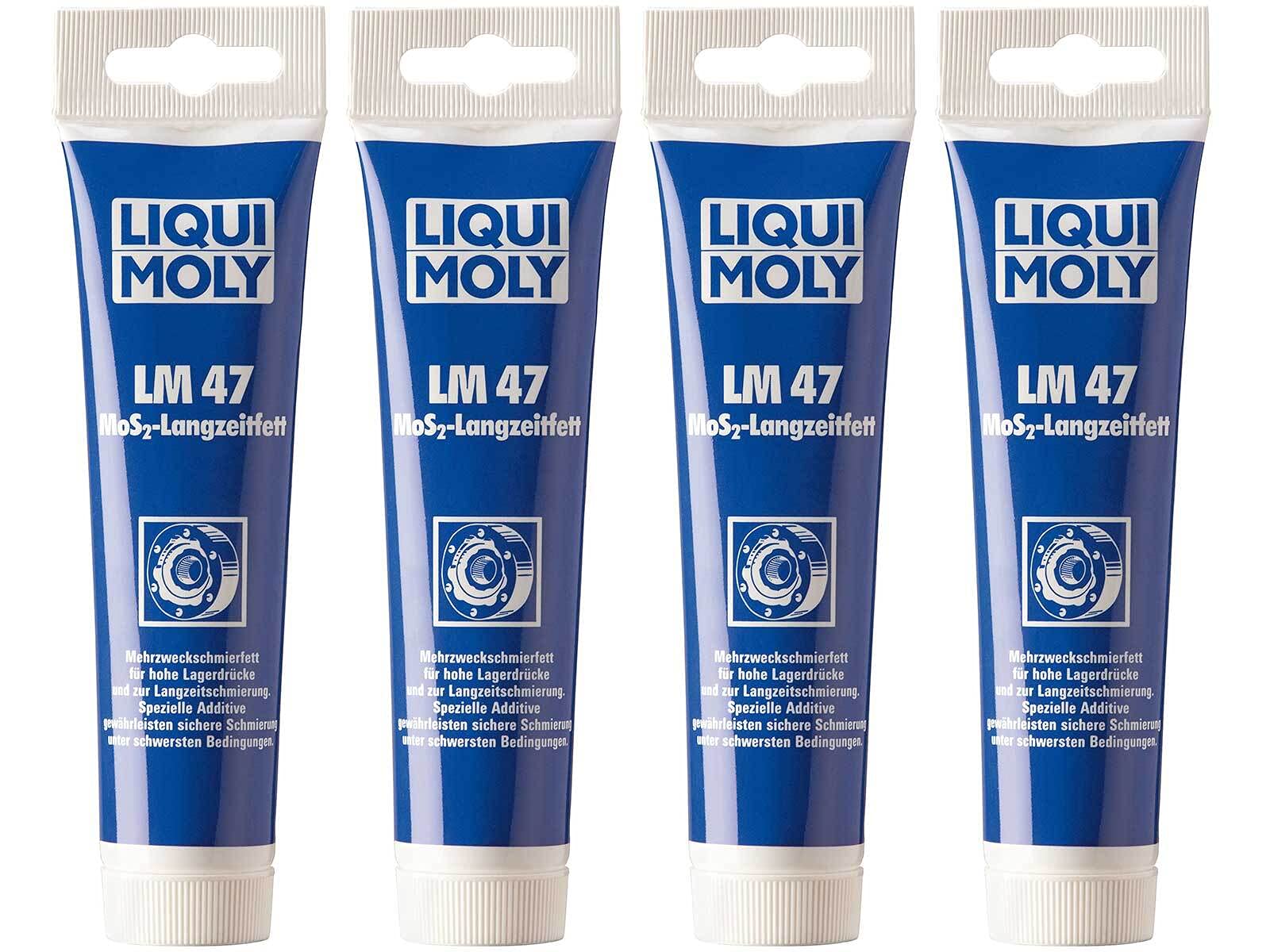 ILODA 4X Original Liqui Moly 100g LM 47 Langzeitfett Spezialfett Hochleistung + MoS2 von ILODA