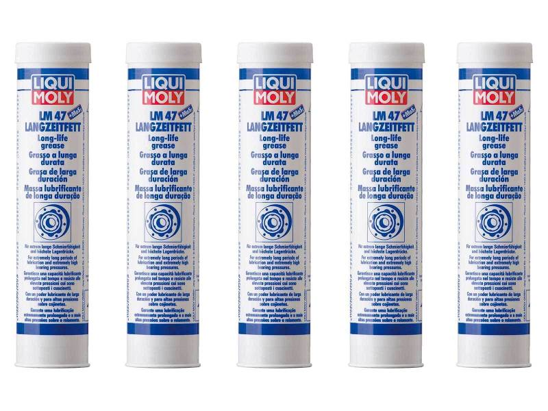 ILODA 5X Original Liqui Moly 400g LM 47 Langzeitfett + MoS2 Universalfett Spezial 3520 von ILODA