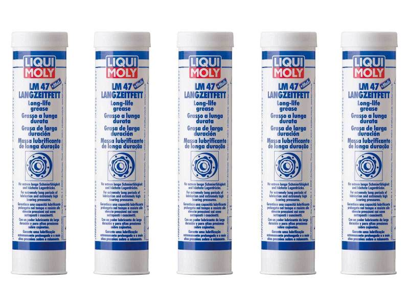 ILODA 5X Original Liqui Moly 400g LM 47 Langzeitfett + MoS2 Universalfett Spezial 3520 von ILODA