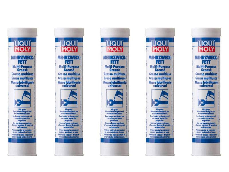 ILODA 5X Original Liqui Moly 400g Mehrzweckfett Lithiumseifenfett Langzeitschmierung von ILODA