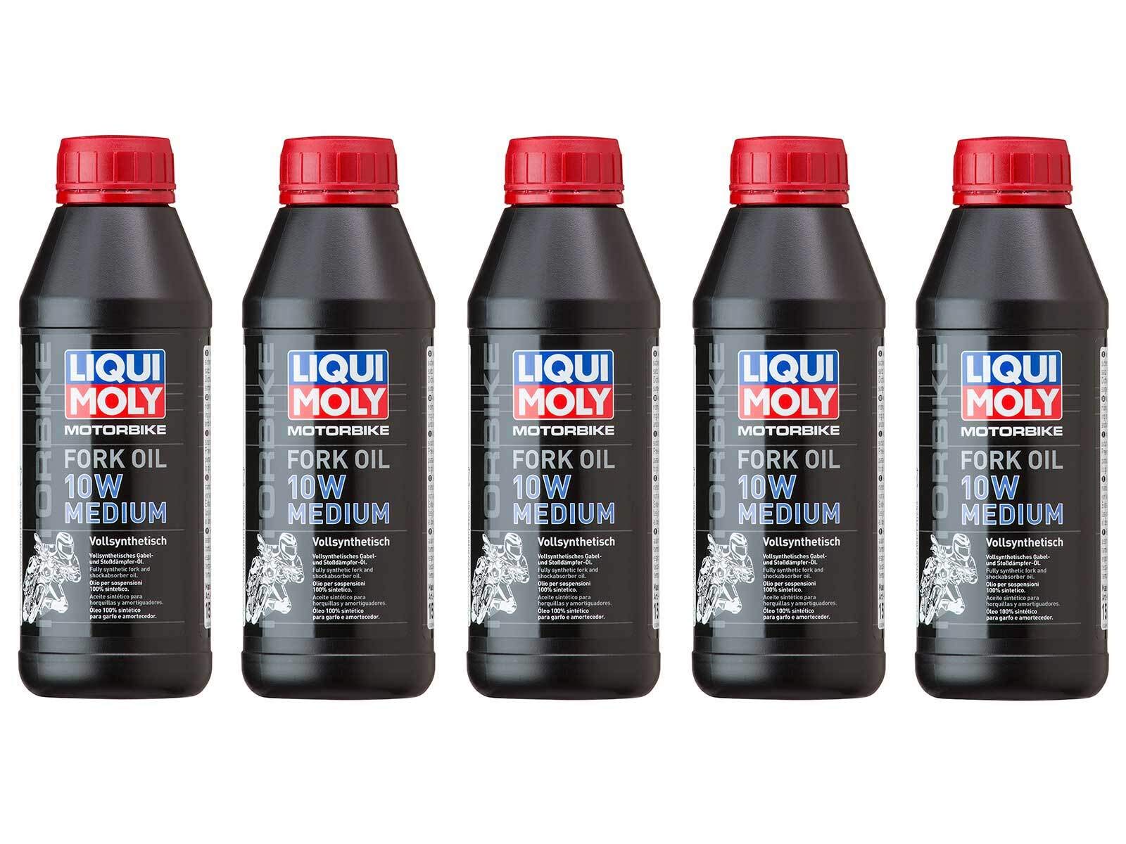 ILODA 5X Original Liqui Moly 500ml Motorbike Fork Oil Motorrad Gabelöl 10W medium ILODA 5X Original Liqui Moly 500ml Motorbike Fork Oil Motorrad Gabelöl 10W medium von ILODA