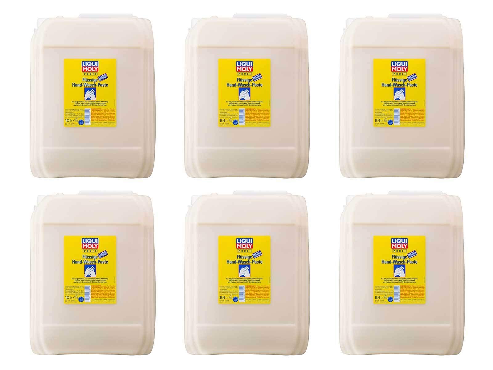 ILODA 6X Original Liqui Moly 10L Flüssige Handwaschpaste Liquid zum Reinigen 3354 von ILODA