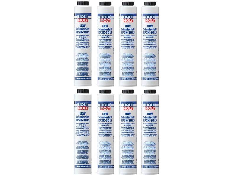 ILODA 8X Original Liqui Moly 400g LKW Schmierfett KP2K -30 Lube Shuttle 3347 von ILODA