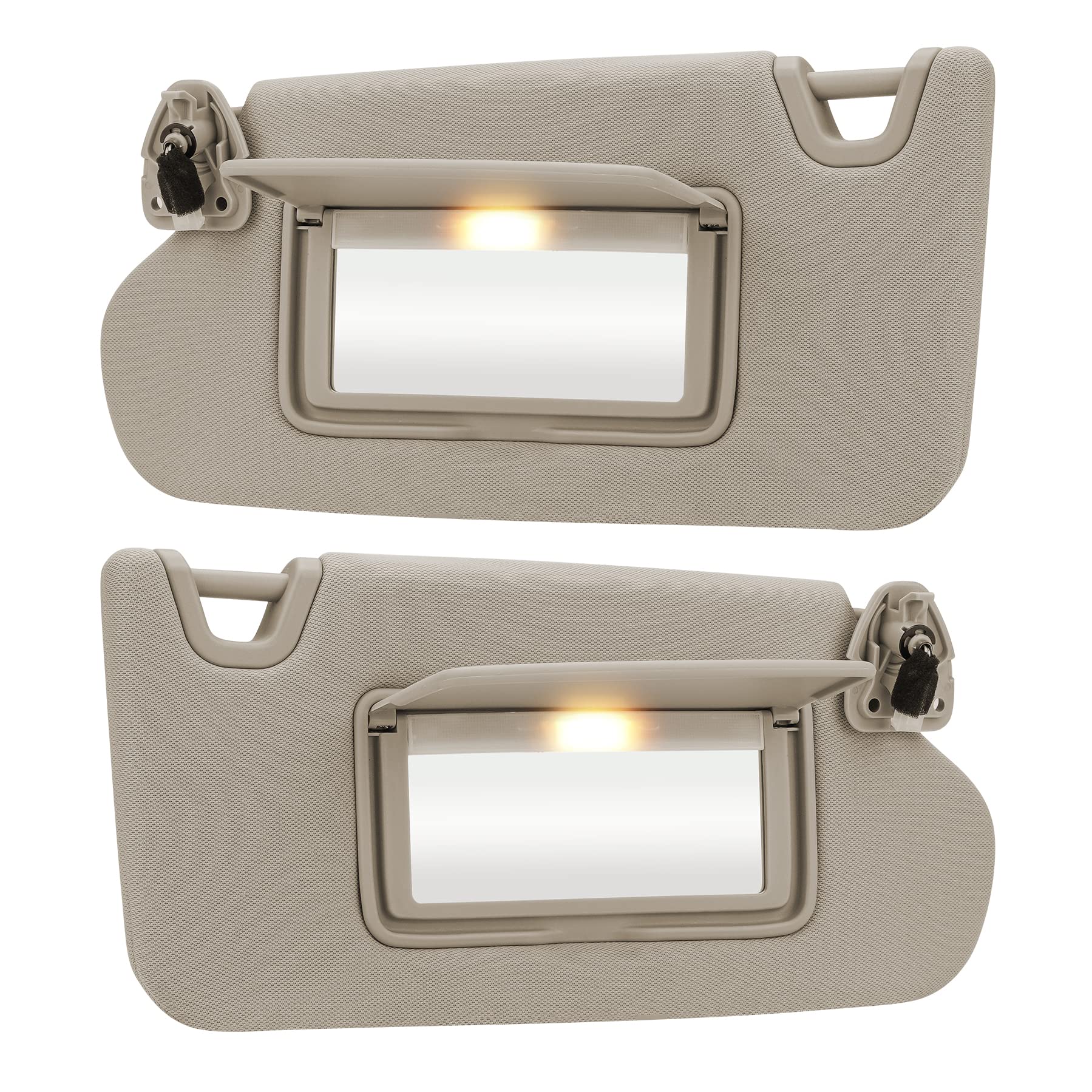 Beige Sonnenblende für Fahrer Links + Beifahrer rechts, kompatibel mit Nissan Altima 2013, 2014, 2015, 2016, 2017, 2018, ohne Sonnendach, ersetzt 96400-3TA2A & 96401-3TA2A Beige Sonnenblende für Fahrer Links + Beifahrer rechts, kompatibel mit Nissan Altima 2013, 2014, 2015, 2016, 2017, 2018, ohne Sonnendach, ersetzt 96400-3TA2A & 96401-3TA2A von ILONPA