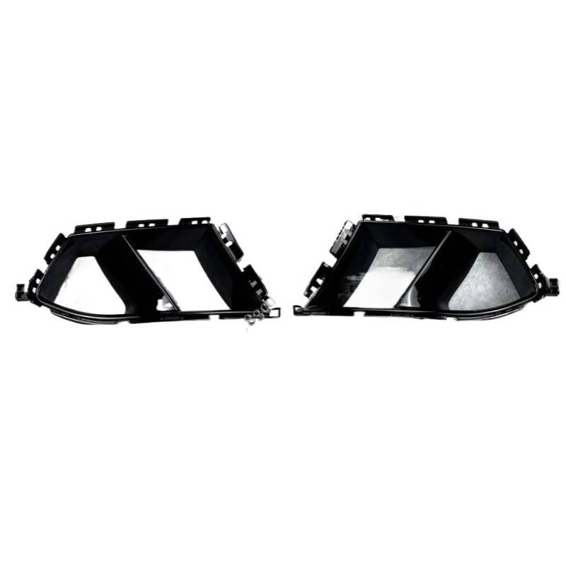 ILQNZCNM 1 Paar Frontstoßstange Seitenlüftungsabdeckung Splitter Kompatibel for BMW M3 G80 M4 G82 G83 2021-2024 Spoiler Nebelscheinwerferrahmen Body Kit Tuning von ILQNZCNM
