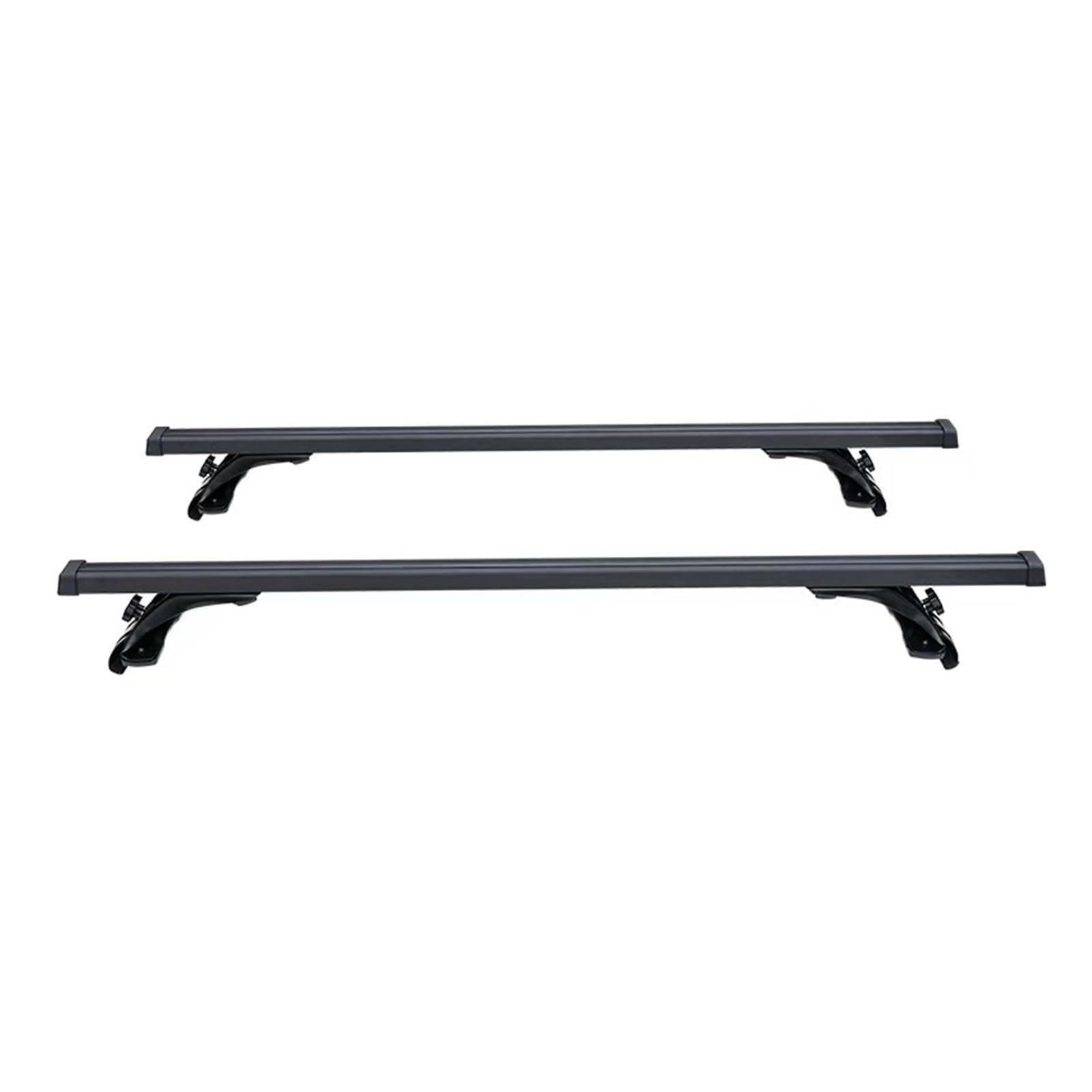ILQNZCNM 125 cm 135 cm Universal-Dachgepäckträger-Kit for Autos. Keine Original-Dachreling erforderlich. Querträger aus Aluminiumlegierung. Gepäckträger kompatibel mit Limousinen(135cm Black) von ILQNZCNM