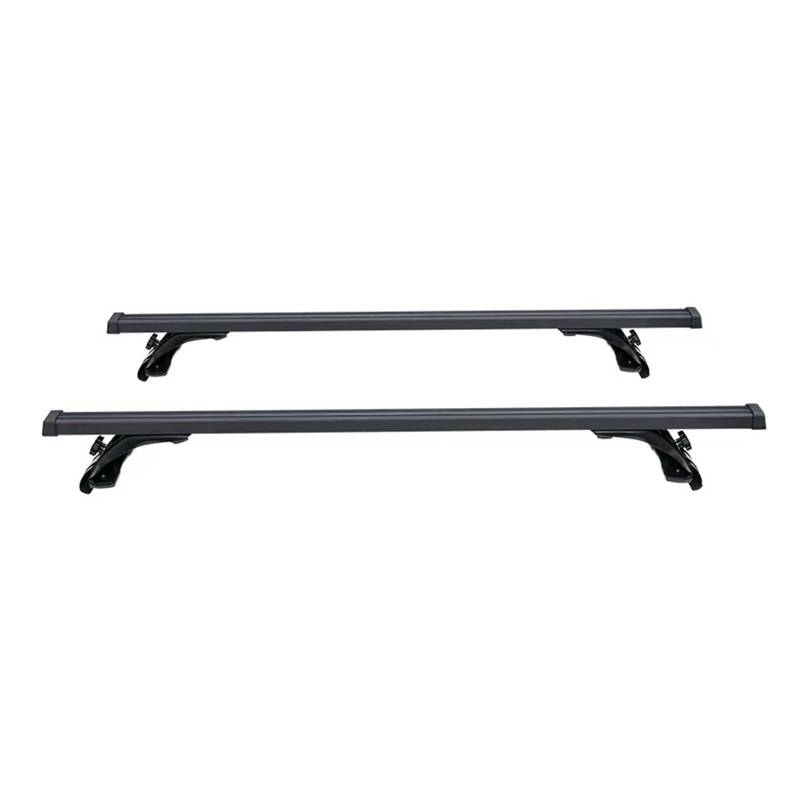 ILQNZCNM 125 cm 135 cm Universal-Dachgepäckträger-Kit for Autos. Keine Original-Dachreling erforderlich. Querträger aus Aluminiumlegierung. Gepäckträger kompatibel mit Limousinen(135cm Black) von ILQNZCNM