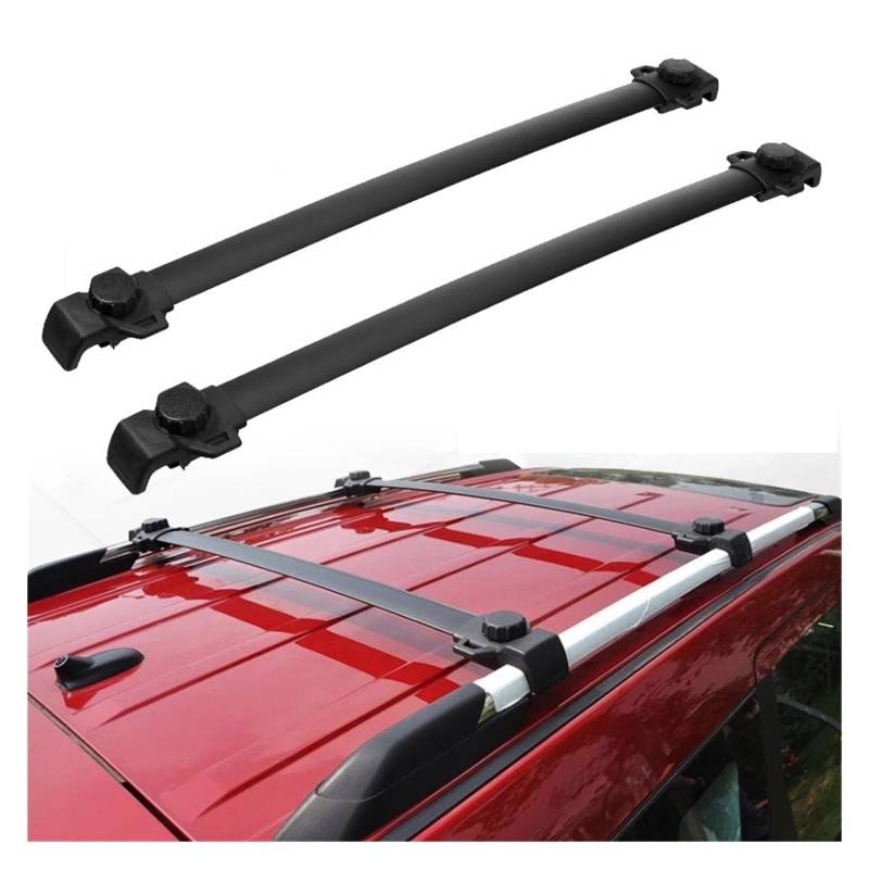 ILQNZCNM 2 Teile/Satz Schwarz Auto Dach Rack Kreuz Bars Kompatibel for Dodge Journey 2009-2022 von ILQNZCNM