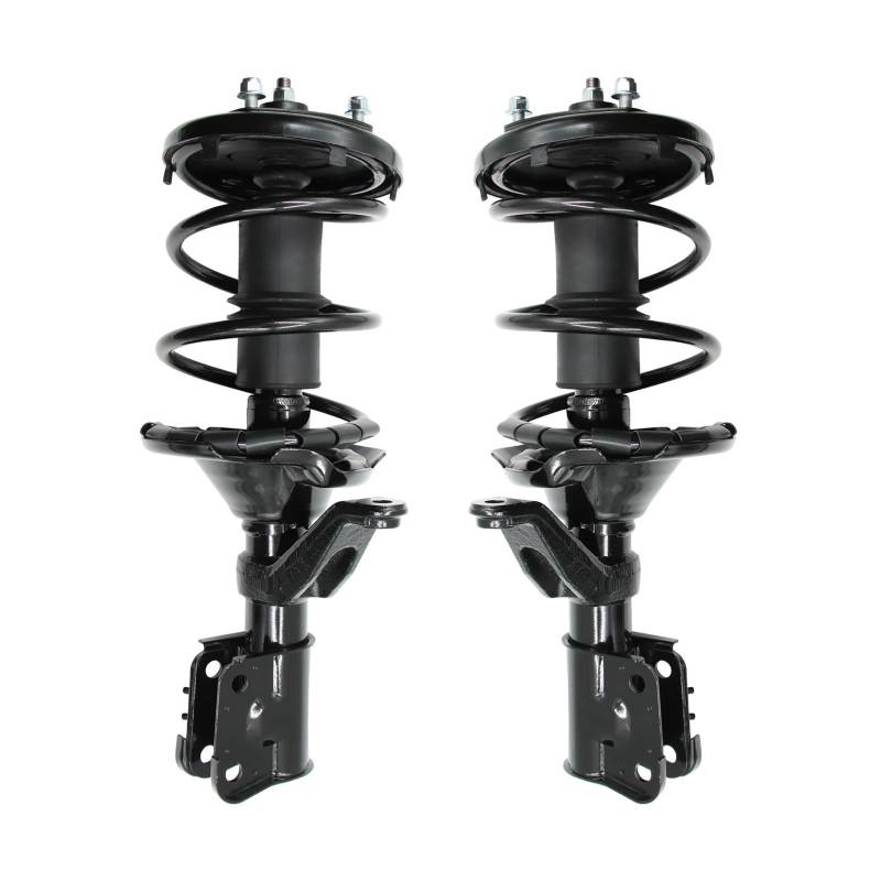 ILQNZCNM 2PCS Front Struts Shock Coil Spring Kompatibel for 2001-2005 Civic 2001-2003 Acura EL von ILQNZCNM