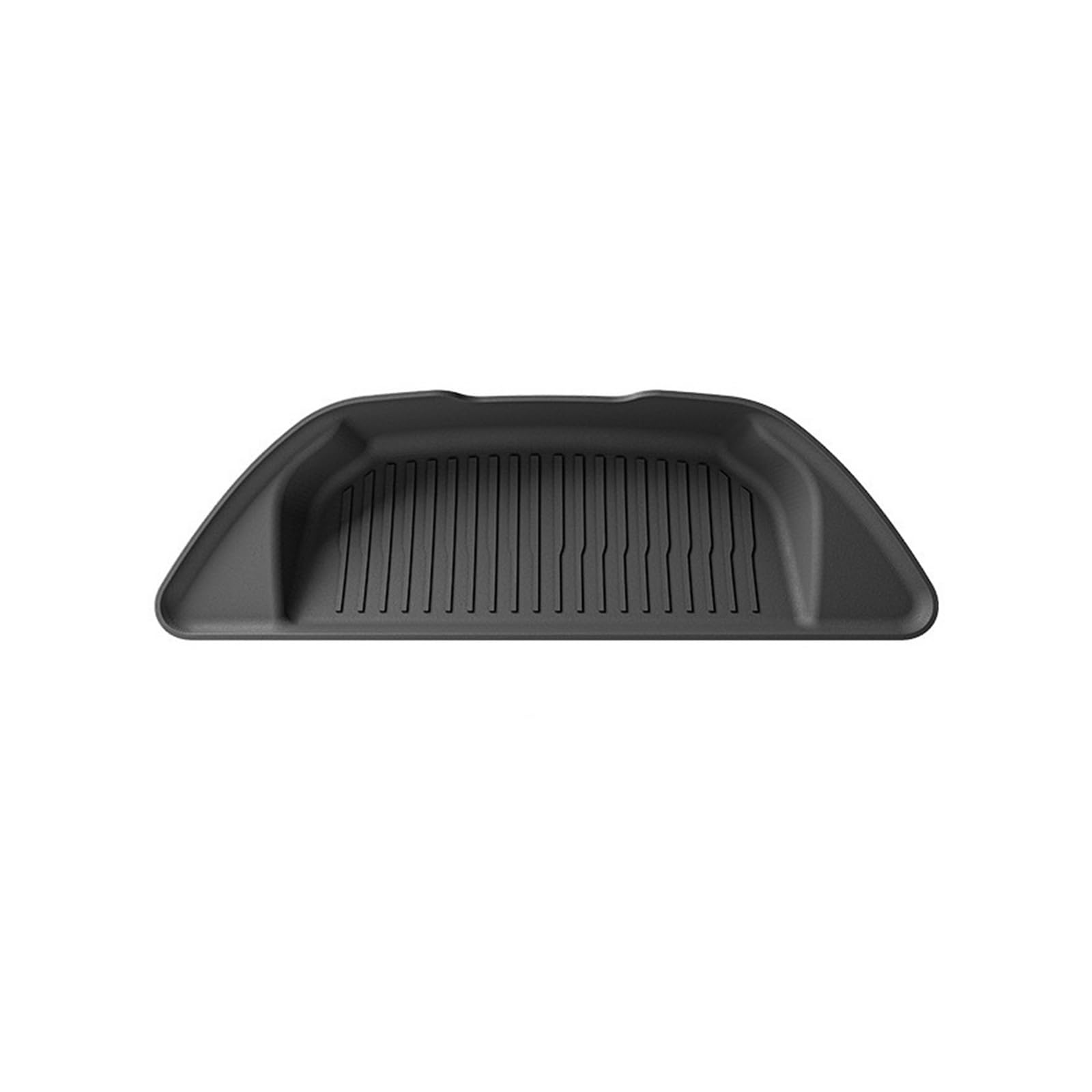 ILQNZCNM Allwetter-Kofferraummatten for vorne und hinten, kompatibel mit Tesla Model X 5 6 7-Sitzer, rutschfeste Laderaumwanne, Anti-Schmutz-Pad, TPE(Model X Fronk Mat) von ILQNZCNM