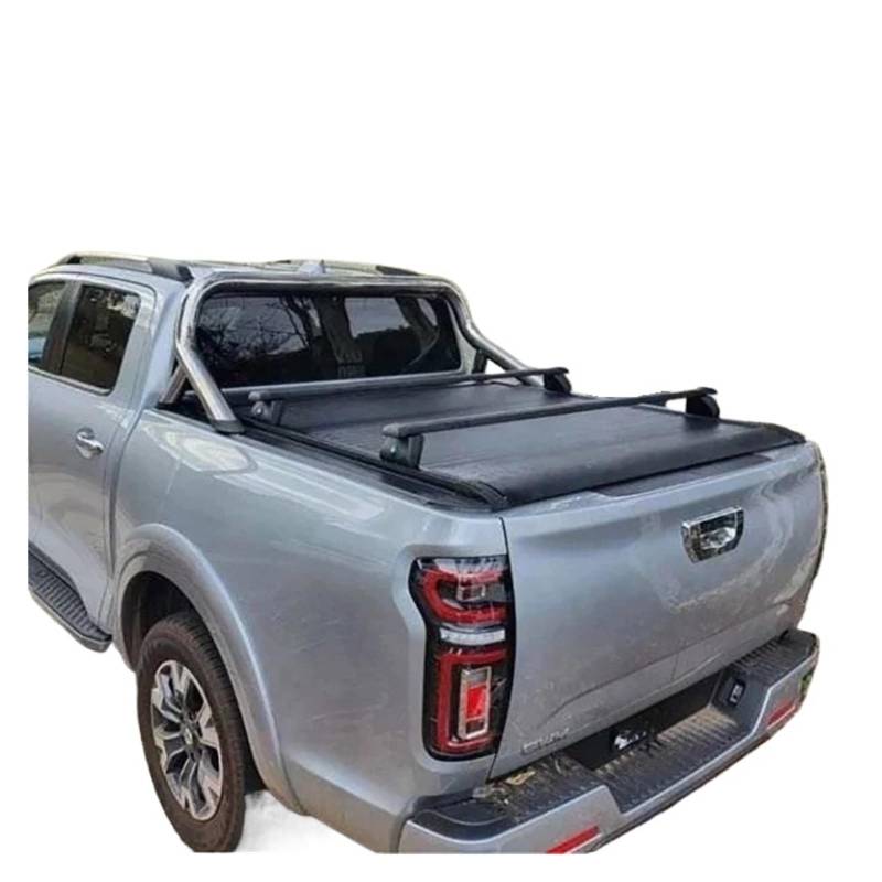ILQNZCNM Außenzubehör for Pickups der P-Serie, kompatibel mit Great Wall GWM Cannon X/L 4X4, dynamoelektrische, aufrollbare Ladeflächenabdeckung von ILQNZCNM